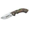 Buck  Folding Omni Hunter Pocket Knife - Real Tree Camouflage Green